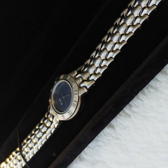 Bulova Women's Stainless Steel Blue Dial Watch with 7 Inch Link Band - Picture 6 of 13